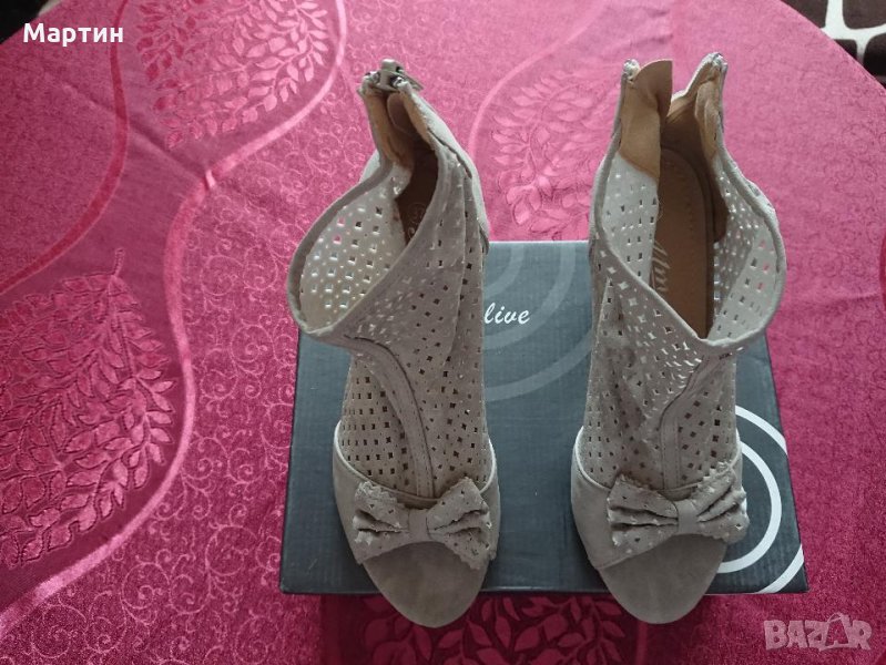 Дамски велурени обувки, снимка 1