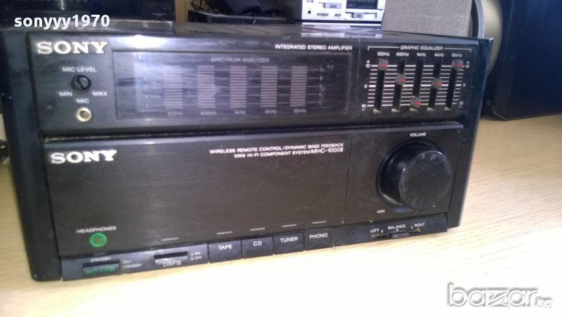 sony ta 606mii-stereo amplifier-внос швеицария, снимка 1