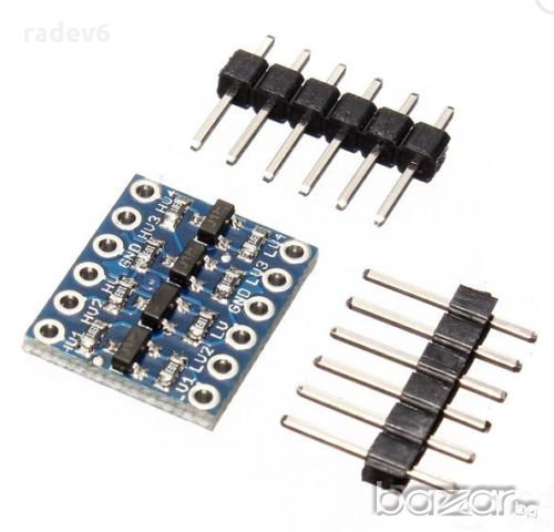 Ардуино  I2C логически конвертор 5 - 3.3 волта, снимка 1