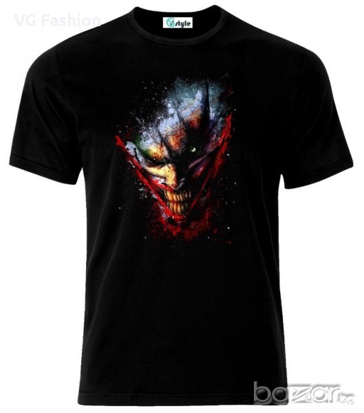 Мъжка тениска Batman Inspired The Dark Knight Comics Joker, снимка 1