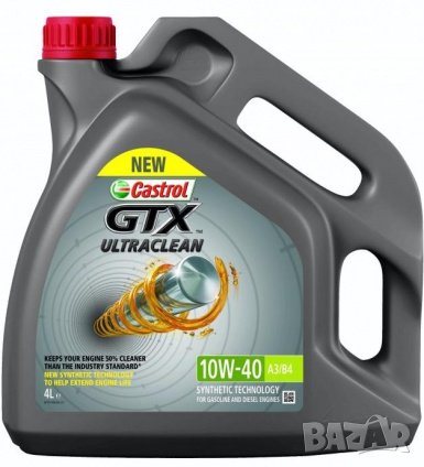 Автомобилно Масло CASTROL 10W40 GTX ULTRACLEAN, снимка 1