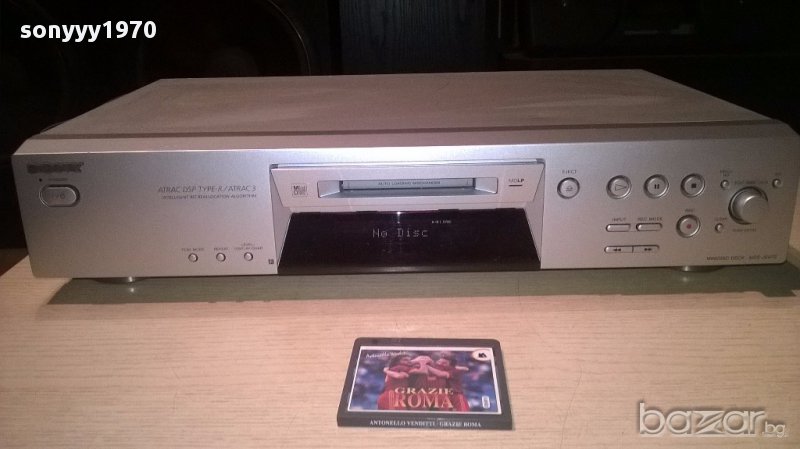 Sony mds-je470 minidisc mdlp-внос швеицария, снимка 1