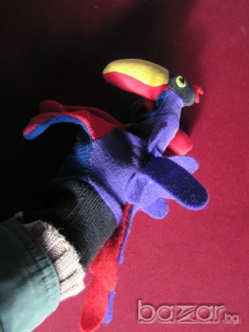 ‎Птица тукан, ръкавица-кукла за куклен театър и игра, снимка 2 - Кукли - 12874005