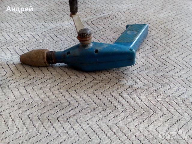 Стара бормашина,дрелка,маткап #3, снимка 3 - Антикварни и старинни предмети - 23593205