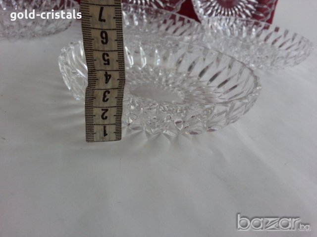 кристални чинии купи немски кристал , снимка 11 - Антикварни и старинни предмети - 19375855
