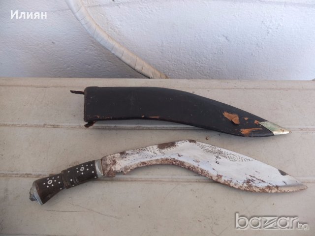 Продавам непалски нож, снимка 2 - Антикварни и старинни предмети - 20098136