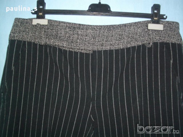 Дизайнерски бермуди ”Visual” design / голям размер , снимка 2 - Къси панталони и бермуди - 14901949
