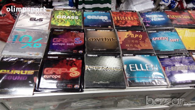 гуми за тенис на маса Tibhar