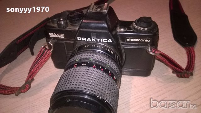 praktica+presenta-фотоапарат+обектив-внос швеицария, снимка 5 - Фотоапарати - 17136490