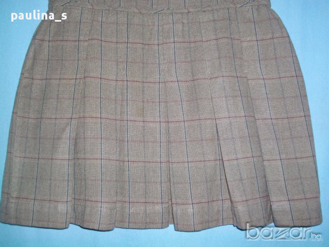 Бутик / Пола с висока талия и плисета , снимка 9 - Поли - 16388892