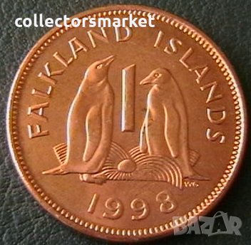 1 пени 1998, Фолкландски острови