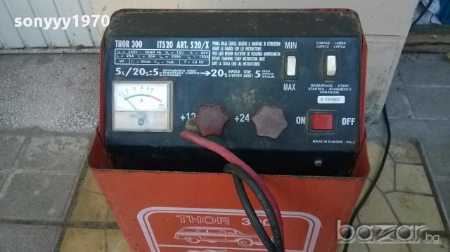 Thor 300/it520-12/24v/200amp-charg/start-italy-внос швеицария, снимка 7 - Аксесоари и консумативи - 15081959