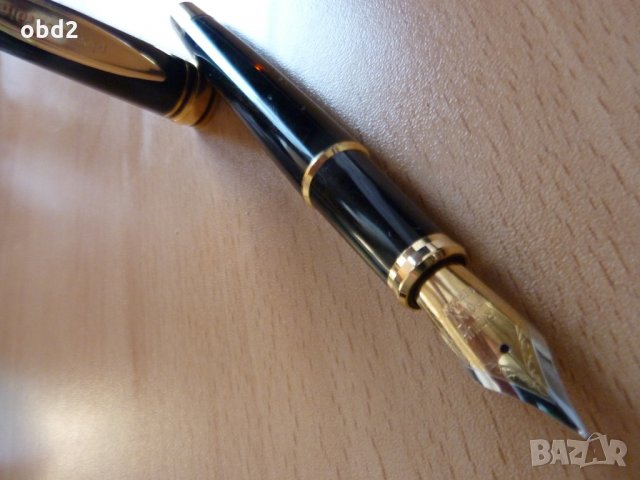 Оригинална писалка Pierre Cardin с позлатено перо от iridium, снимка 3 - Антикварни и старинни предмети - 23940023