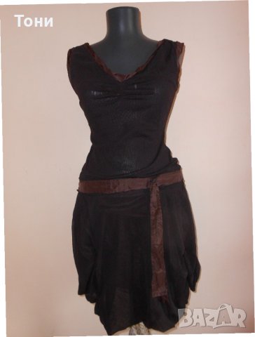 Стилна дамска рокля MAX&Co, снимка 1