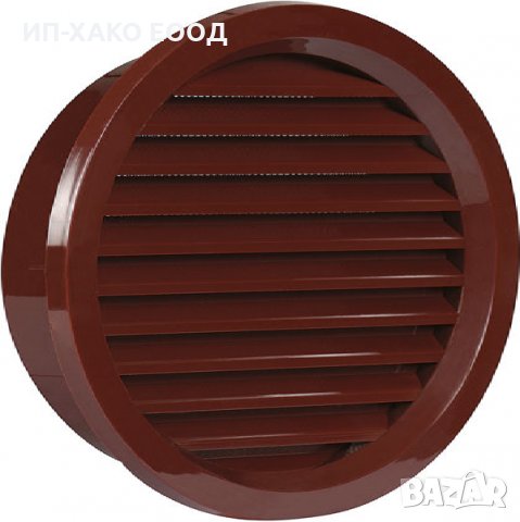 Пластмасова вентилационна решетка - кръгла - ХАКО , снимка 5 - Строителни материали - 22756107