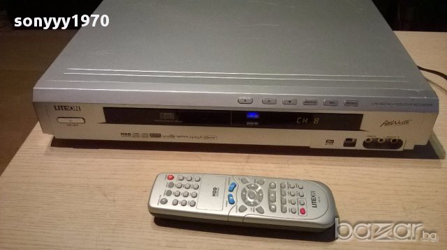 Liteon lvw-5027 hdd/dvd recorder+remote-внос швеицария, снимка 10 - Ресийвъри, усилватели, смесителни пултове - 15298644