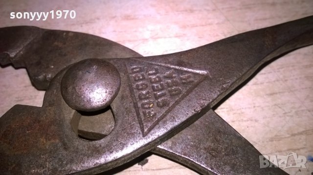 USA forged steel usa-клещи внос швеицария-16см, снимка 12 - Клещи - 24636731