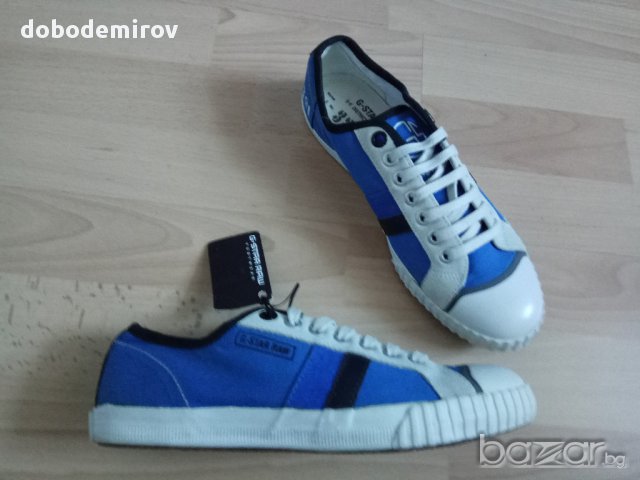 Нови спортни сини обувки G STAR RAW, оригинал