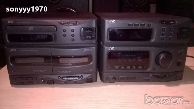 Jvc tuner+cd+deck+amplifier-внос швеицария, снимка 4 - Ресийвъри, усилватели, смесителни пултове - 13344596