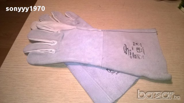 Korsar ce kat II профи работни ръкавици 38/18см-внос швеицария, снимка 2 - Други инструменти - 15873618