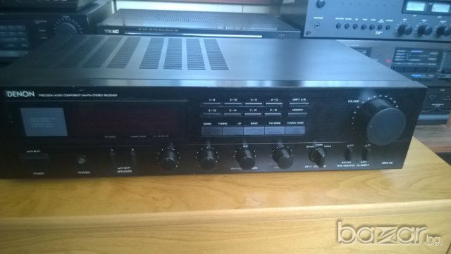 denon dra-25 am/fm stereo receiver-japan-loudnes-нов внос от швеицария, снимка 4 - Ресийвъри, усилватели, смесителни пултове - 7325742