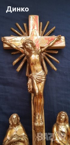 Домашен олтар от 19век  под стъклен купол, снимка 2 - Антикварни и старинни предмети - 24881160