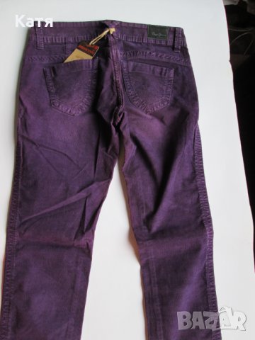 Нови джинcи Pepe Jeans в лилаво, снимка 3 - Дънки - 25364991