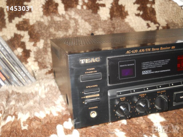 TEAC - AG-620 Stereo Receiver, снимка 2 - Ресийвъри, усилватели, смесителни пултове - 24148152