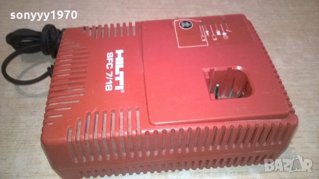 hilti sfc 7/18 battery charger-внос швеицария, снимка 1 - Винтоверти - 24558811