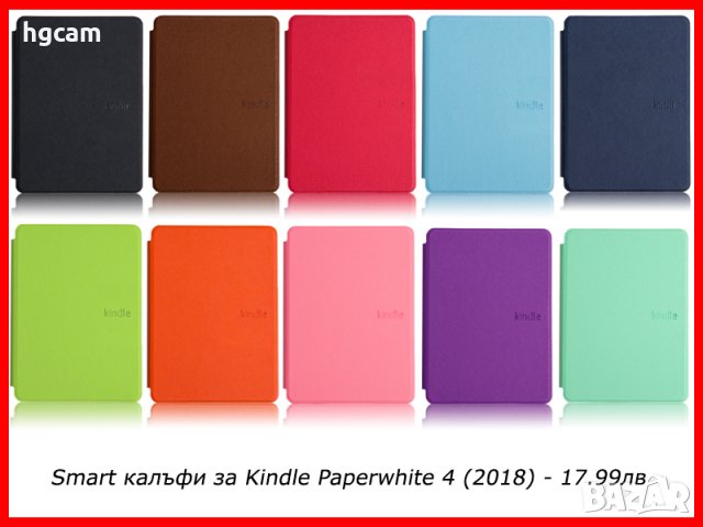 Предпазни калъфи за електронни четци Kindle Paperwhite 1/2/3/4, снимка 1 - Електронни четци - 21103087