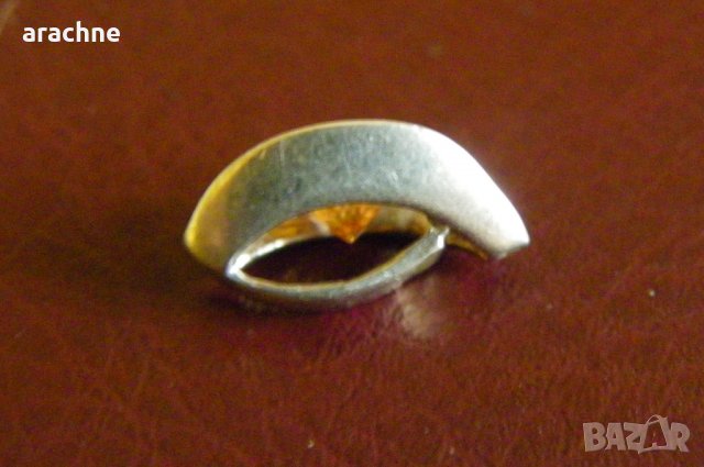 Стара италианска сребърна висулка с морганит, снимка 5 - Колиета, медальони, синджири - 24277537