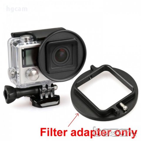 Адаптер за филтри 52mm ОЕМ за GoPro Hero 3/3+, снимка 1 - Обективи и филтри - 17110855