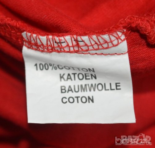 LandFort дамска червена блуза с апликации, снимка 7 - Блузи с дълъг ръкав и пуловери - 23438688