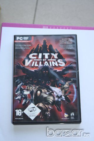 Оригинална Игра за компютър CITY OF VILLAINS, снимка 1 - Игри за PC - 9631083