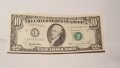 USA  $ 10 DOLLARS 1995 Block L B / Con. XF, снимка 1