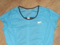 NIKE RUNNING dri-fit дамска спортна тениска L, снимка 6