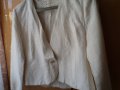 Продавам дамски костюм, копринен шантунг, цвят-шампанско, снимка 2