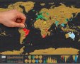 Скреч карта на света за пътешественици, снимка 3