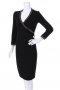 Carmen Marc Valvo НОВА дамска рокля черна С , снимка 1 - Рокли - 23239659