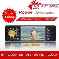 Мултимедия плеър аудио,видео за кола MP5 JSD-5889 4.3″ Единичен Din Wireless Remote Control Car Mp3 , снимка 8 - Аудиосистеми - 24139236