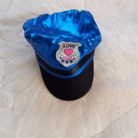 Парти шапка"Любовна полиция" 10 лв, снимка 1 - Шапки - 19956807
