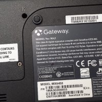 Продавам лаптоп Gateway MA3(MX6453) на части, снимка 3 - Части за лаптопи - 21739214