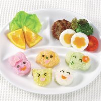 Комплект от формички за ориз – зайче, мече, коте (Hello, Kitty), снимка 3 - Форми - 22767503