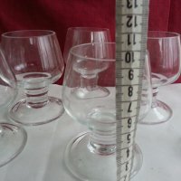  Стъклени чаши за ракия коняк  аперитив, снимка 10 - Антикварни и старинни предмети - 20243915