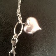 Масивен сребърен лот със сърца, снимка 3 - Бижутерийни комплекти - 11230082