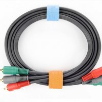 Комплект от 6 броя велкро ленти за кабели многоцветни 18.5см, снимка 7 - Други стоки за дома - 25715202