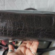 Антика / Чанта "Medici" / крокодилска кожа! / handmade / Crocodile genuine leather / естествена кожа, снимка 6 - Чанти - 14116761