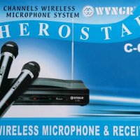 Комплект 2 броя безжични микрофони WVNGR C-05 HEROSTAR, снимка 1 - Микрофони - 21839327