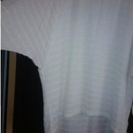 бяла тънка туника с дълъг ръкав, снимка 2 - Блузи с дълъг ръкав и пуловери - 16171949