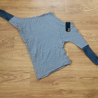 Дамска асиметрична блуза Junona , снимка 1 - Блузи с дълъг ръкав и пуловери - 23858574